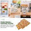 MAGICLULU 3pcs Beeswax Food Wraps Set Organic Cotton Sandwich Wrap