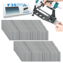AYAYGD 18 Gauge Brad Nails 1-3/16", Heavy Duty 18GA Galvanized Brad Nails, 18 Gauge Straight Pin Nailers for Pneumatic, Electric Brad Nailer Gun-10000 Counts