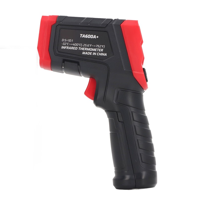 Infrared Temperature Meter High Accuracy Quick Response Data Locking Backlit