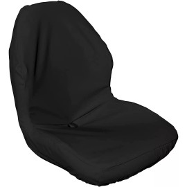Exact Fit 2008 and Up Kubota Seat Covers for tractor MX4800,MX5000,MX5200 in Black Twill.