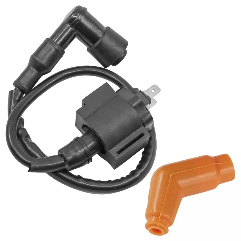 Caltric Ignition Coil & Spark Plug Cap Boot for Honda