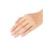 Elli Minimal Geo 0611642116 Ring Waves 925 Silver Gold-Plated, Facet