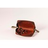 Matador K-65 Genuine Leather Keyring, Printed brown, Elegant