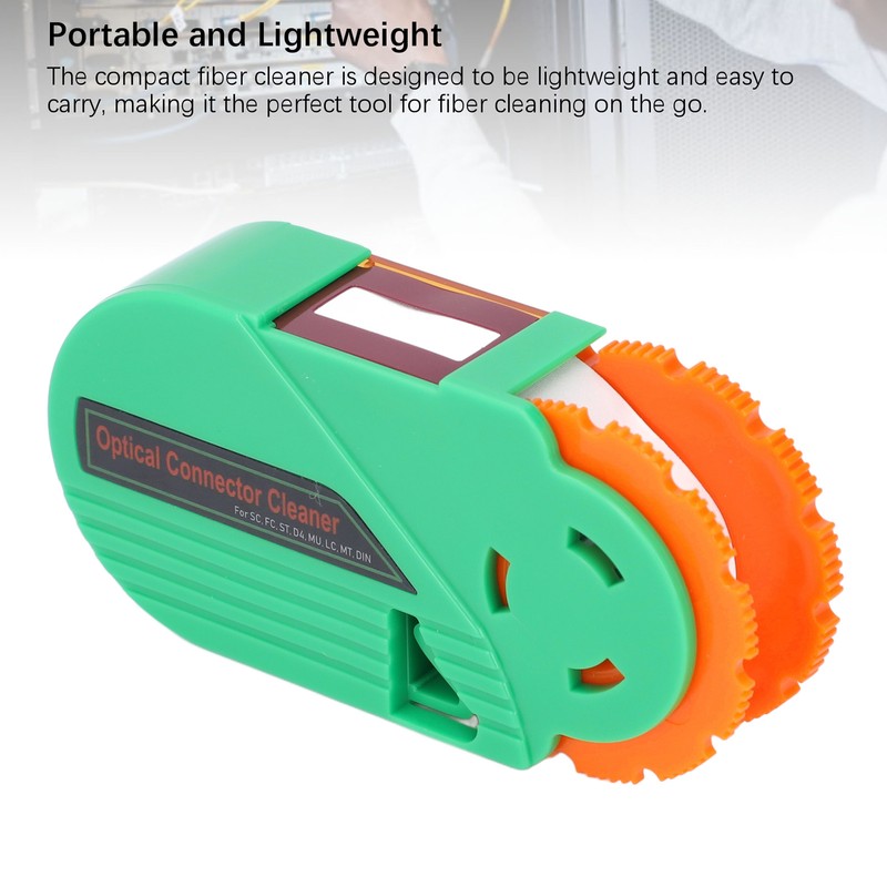 Fiber Optic Cleaner ‑20 to ‑50dB Portable Handheld Fiber Optic