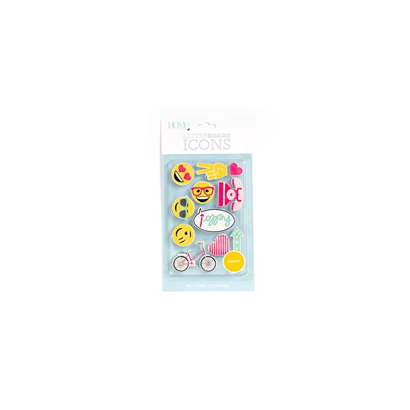 DCWVE Die Cuts with A View Icon Pack Letterboard-Happy (11