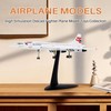 Dasing Model Aeroplane with Stand Concorde Supersonic Passenger Toy Aeroplane