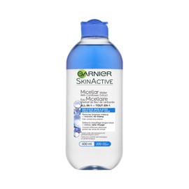 Garnier Skin active Micellar Water With Cornflower Extract, All-in-1 Micellar Water Delicate Skin & Eyes, 400 mL