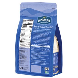 Lundberg Family Farms - Organic California Sushi Rice, Japanese Style Short Grain Rice, Perfectly Sticky, Pantry Staple, Non-GMO, Gluten-Free, USDA Certified Organic, Vegan, Kosher (32 oz, 2-Pack)