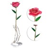 Long Stem Dipped 24k Gold Rose in Gift Box with