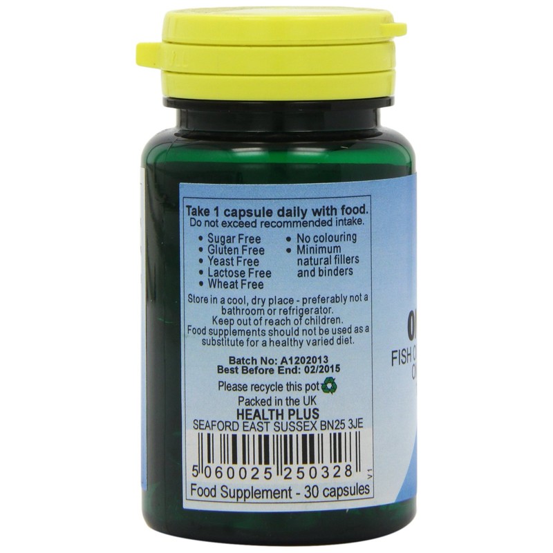 Health Plus Omega-3 Epa 1000mg Fish Oil Supplement - 30