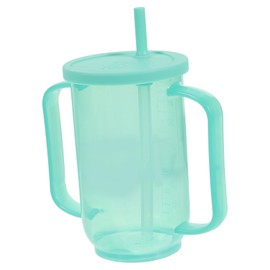 FRCOLOR -Proof Cup for Elderly Disabled Sippy Cups for Adults Reusable Plastic Material