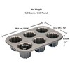 Cannele Mould Nonstick Cupcake Muffin Molds Golden Canneles Tin Baking