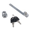 Terrarium Sliding Lock With Key for Security for Glass Vivarium/Terrarium