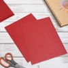 Paper Junkie Red Shimmer Paper, Metallic Paper for Crafts (8.5