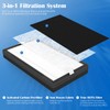 4 Packs IAF-H-100C Filter C Replacment Kit Compatiable with Idylis