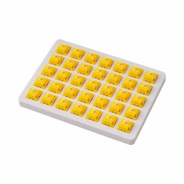 Keychron Gateron Cap V2 Switch Set Cap Golden Yellow 35 Pieces