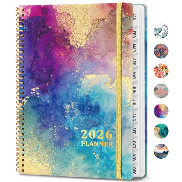 2026 Planner, Weekly and Monthly Calendar Planner Book, January 2026