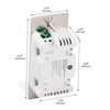 Enbrighten White Add-On Switch, QuickFit & SimpleWire, Smart Light Control,
