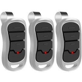 3 Replacement for Genie & Overhead Door Garage Door Opener Remote G3T-R G3T-BX G3T-A,𝐎𝐧𝐥𝐲 Compatible with 𝑨𝒍𝒍 Intellicode Genie Overhead Door Garage Door Openers from 1995