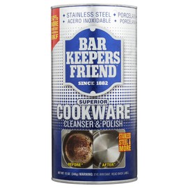 Bar Keepers Friend Cookware Cleanser and Polish Powder - 12oz