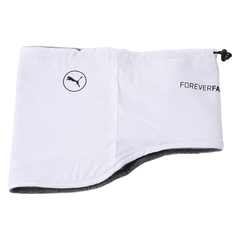 PUMA Men's Hot Bag Performance Neck Warmer, white glow