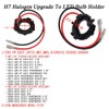 SOCAL-LED 2x H7 LED Adapter Headlight Bulb Holder Retainer Clip