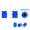 VrotQyn 2-Pack Crank Adjusting Cap Set with Bike Crank Removal