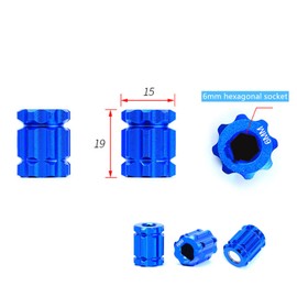 VrotQyn 2-Pack Crank Adjusting Cap Set with Bike Crank Removal Tool – M20 Crankset Cover Screws Compatibility for HollowTech XT/XTR Road & MTB Bikes – Crank Puller Tool for Easy Installation