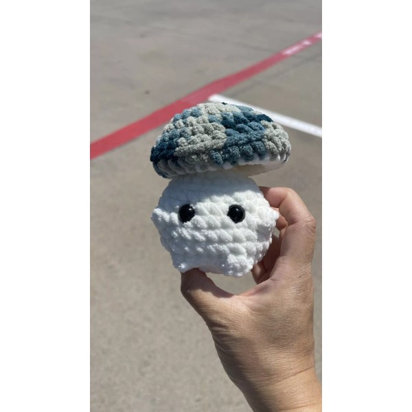 Handmade Large Popping Mushroom Plushie | Stuffed | Toys |