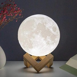 MOON LAMP LED NIGHT LIGHT - Color: Yellow