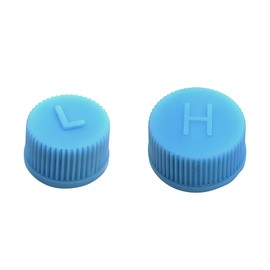 UHANBUT 2PCS Car A/C Valve Core Caps, R134a Air Conditioning Valve Cap