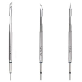 WEP 210-I/SI/K Soldering Iron Tips Set (3PCS，1 Type-I, 1 Type-K, 1 Type-SI) ONLY for WEP 982-II, WEP 982D Soldering Station
