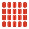 sourcing map Pack of 20 15 mm Protector Rubber End