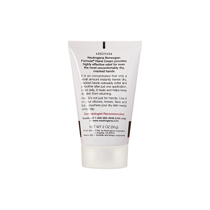 Neutrogena Crema de manos fórmula noruega, 2 onzas (paquete de