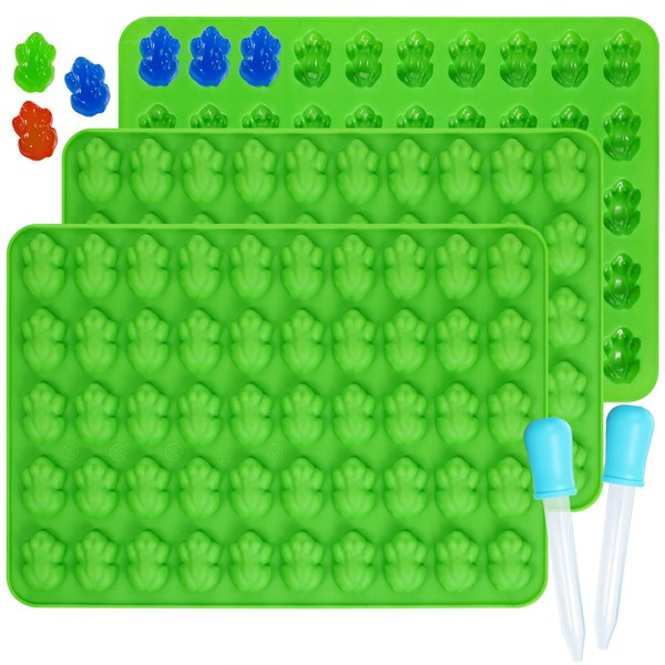 Kamehame Gummy Frog Molds Silicone Gummie Mold Nonstick Candy Chocolate
