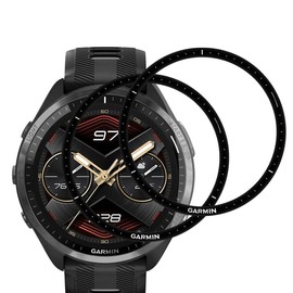 Rcokas Pack of 2 for Garmin Forerunner 965 Screen Protector [Soft TPU], for Garmin Forerunner 965 Screen Protector [HD Screen Protector] [Ultra Clear] [Anti-Scratch]