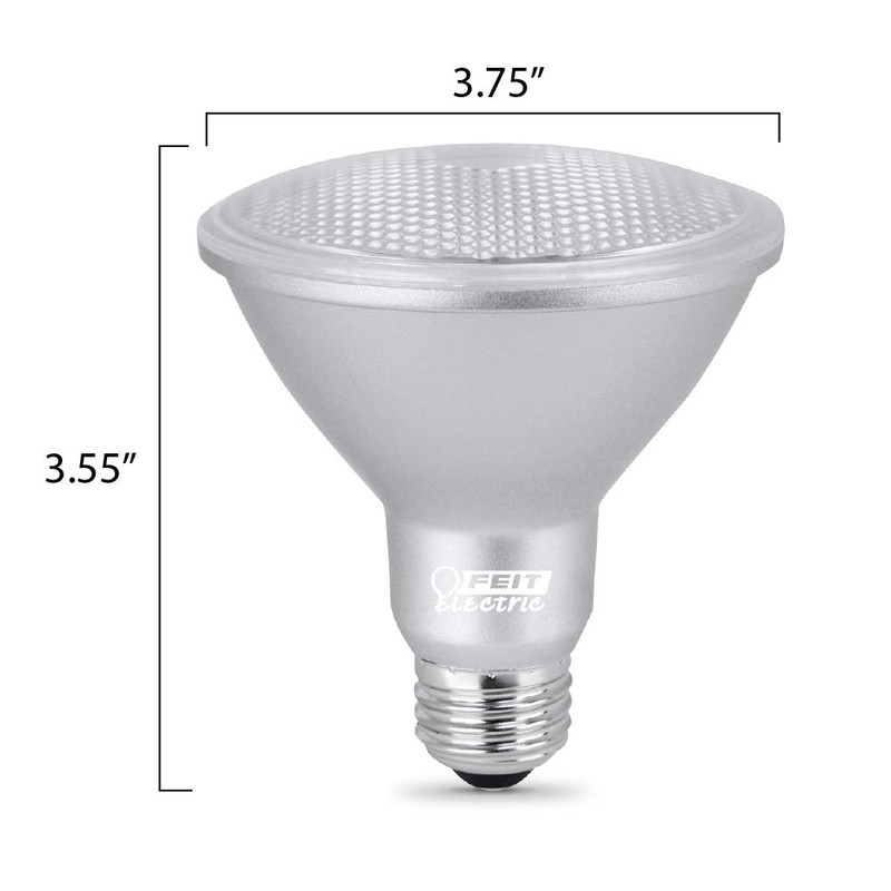 Feit Electric PAR30 LED Light Bulb, Short Neck, Dimmable, 750