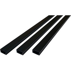 Electriduct Medium Latching Cable Raceway (500 Series) - 5 Feet - Black