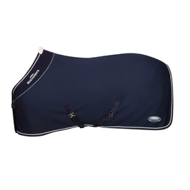 WeatherBeeta Opulence Show Sheet Standard Neck, Navy/White, 78"