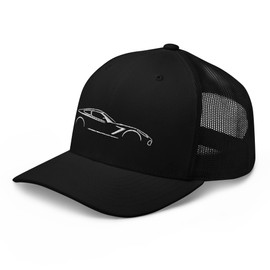 C7 Corvette Outline 7th Generation Corvette Owner Trucker Cap Snap Back Hat