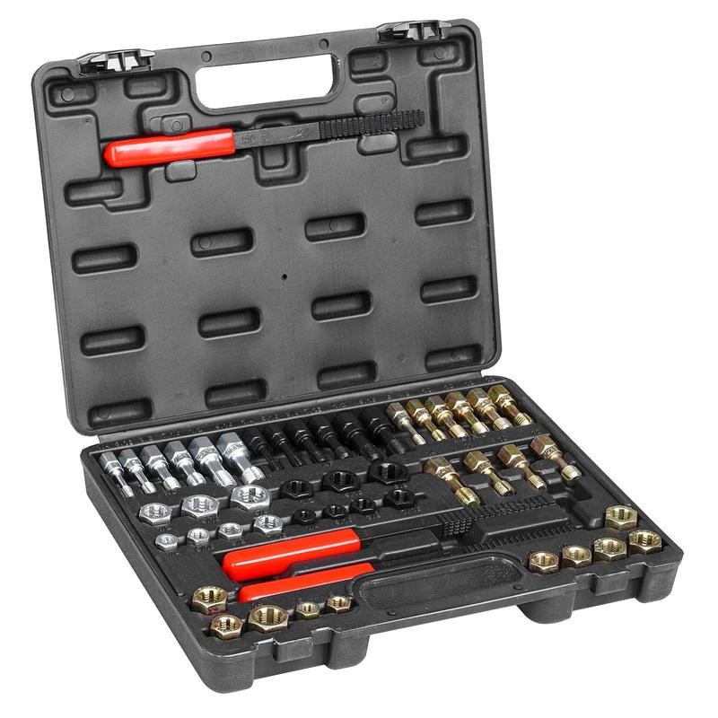 VEVOR 49PCS Thread Chaser Set UNC UNF Metric Thread Restorer