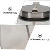2Pcs Glass Jars with Airtight Lids for Kitchen Storage Clear