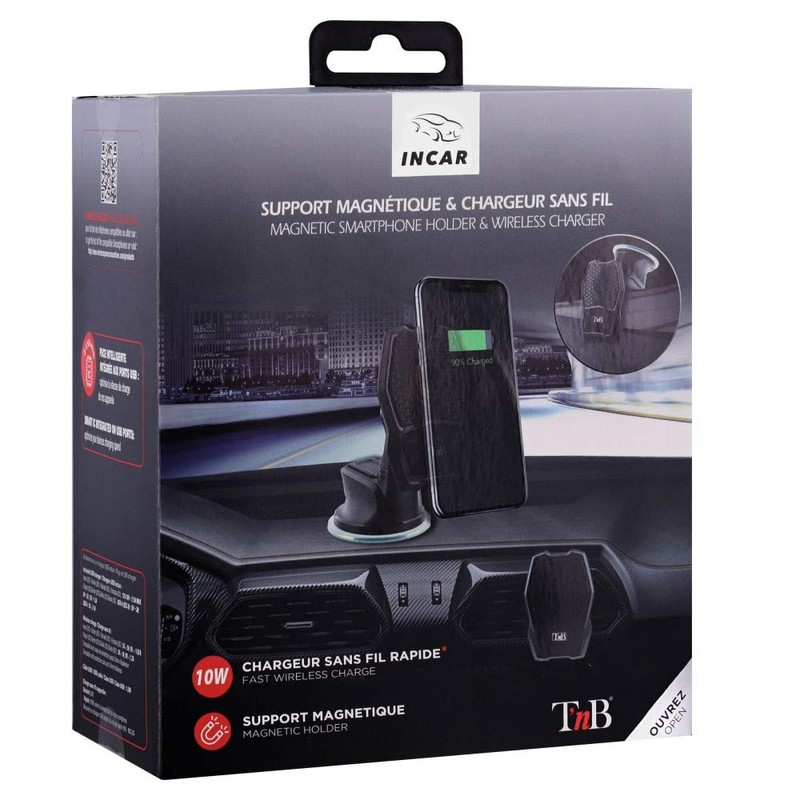 Premium Wireless Charger (10W) - 3 in 1 - Black