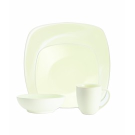 Noritake Colorwave White 4-Piece Square Place Setting