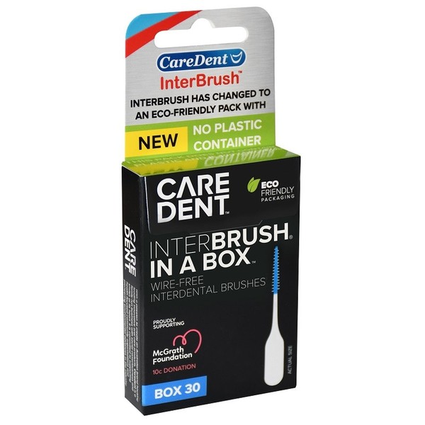 CareDent InterBrush In A Box X 30