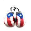 Red Hat Ent Hanging Car Mirror Mini Boxing Gloves (Puerto