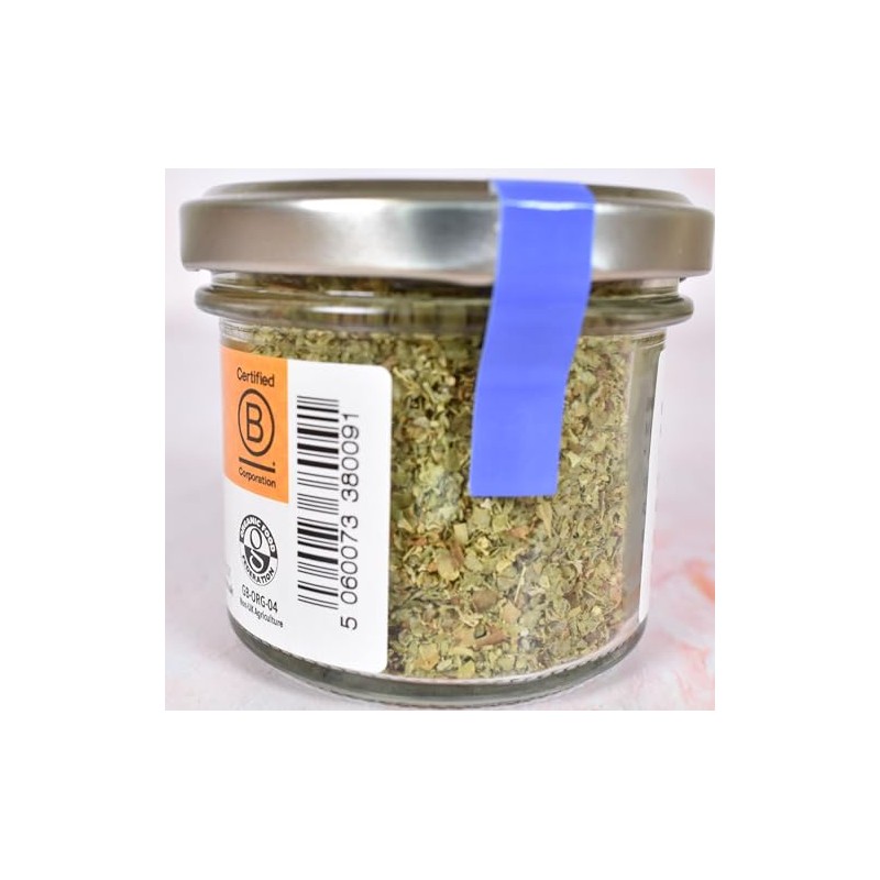 Steenbergs Organic Marjoram Dried Herb Standard Jar 10g