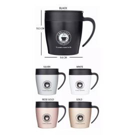 Vaso Taza Térmica Acero Inoxidable Con Tapa Taza Clásica Duradera