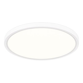 LuminexDesigns LED Ceiling Light Flat Dimmable with Remote Control - 24 W Ceiling Light with Backlight Warm White Night Light Timer Round Bedroom Lamp for Living Room Kitchen Children's Room Diameter