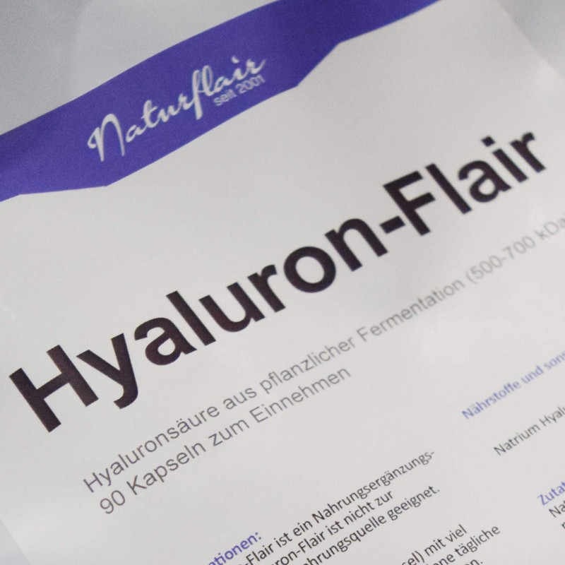 Hyaluronic Acid Capsules - High Dose with 400 mg 90